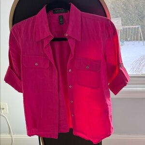 Ralph Lauren Bright Pink Casual Shirt